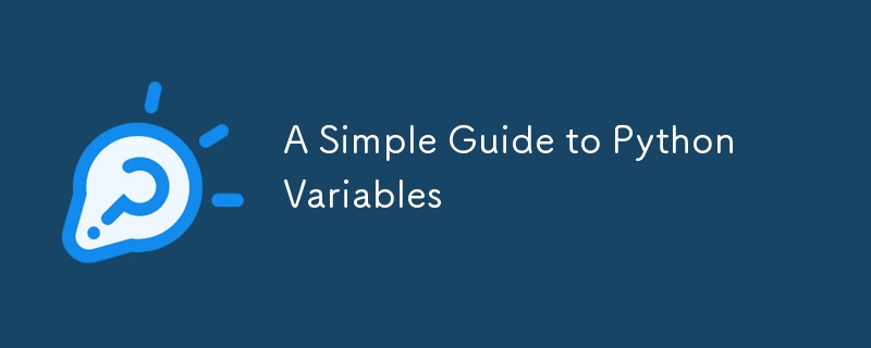 A Simple Guide to Python Variables