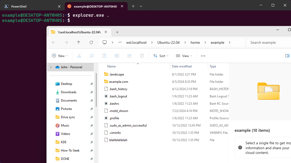 How to Access Your Linux (WSL) Files in Windows 10 and Windows 11