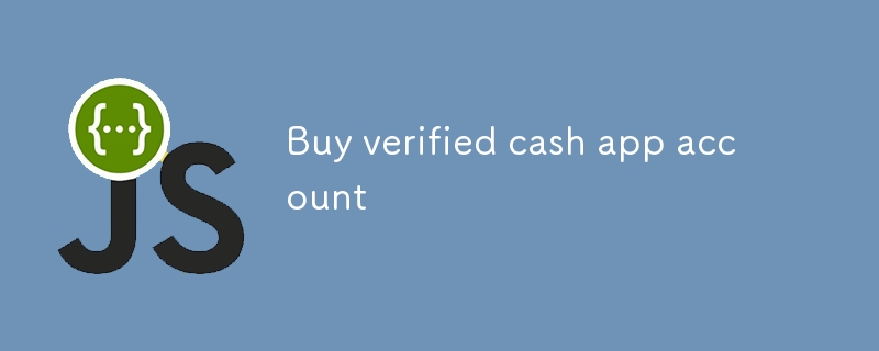 Buy verified cash app account