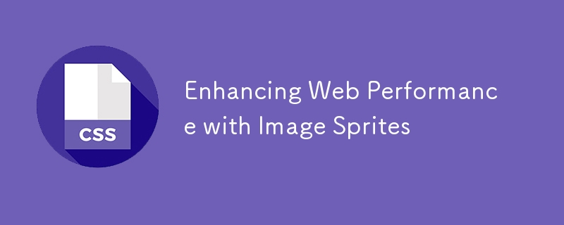 Enhancing Web Performance with Image Sprites