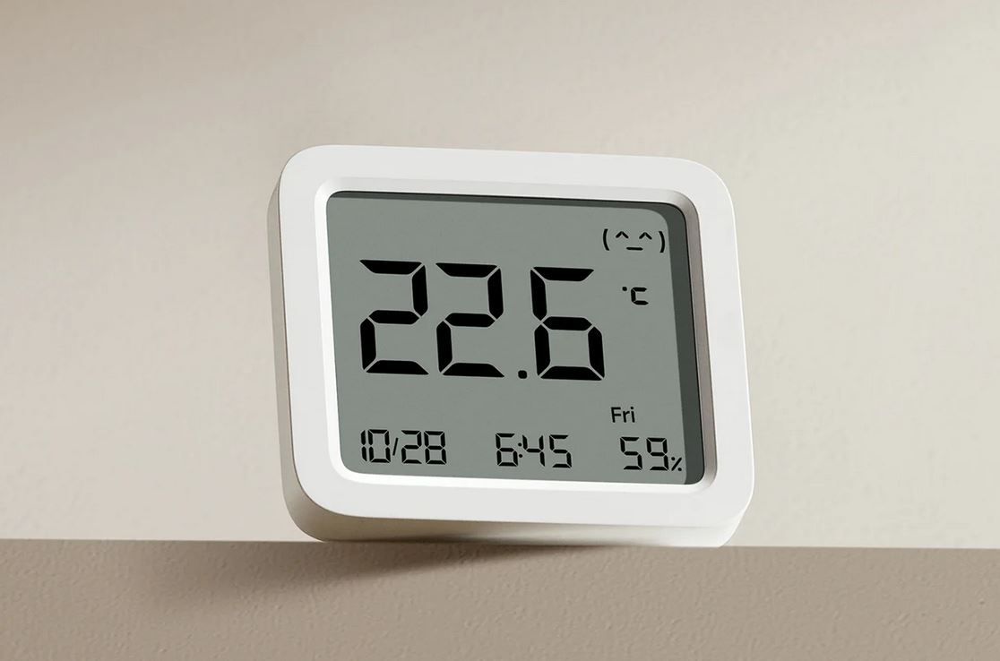 Xiaomi Smart Temperature and Humidity Monitor 3: Smart indoor air sensor comes with large display