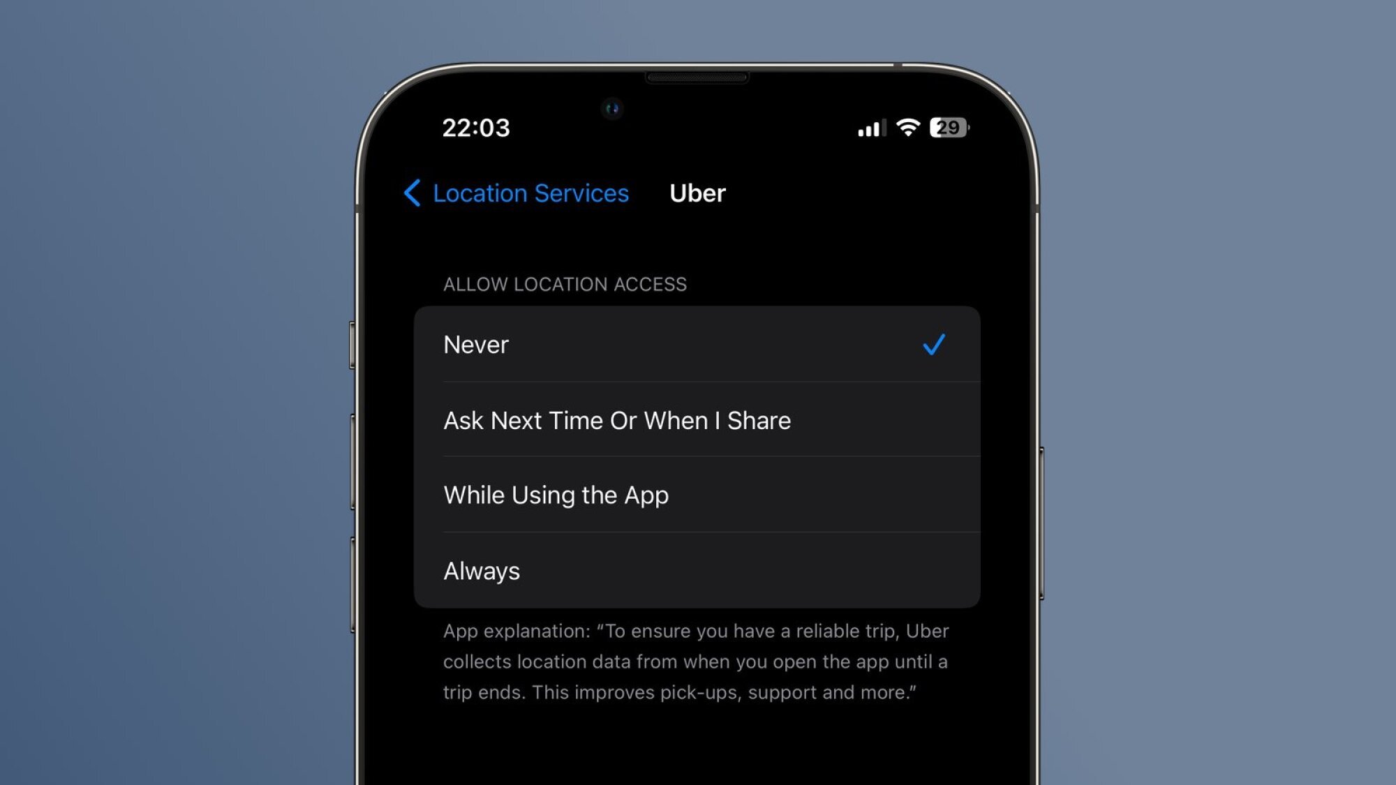 Change These Settings to Make Uber More Private