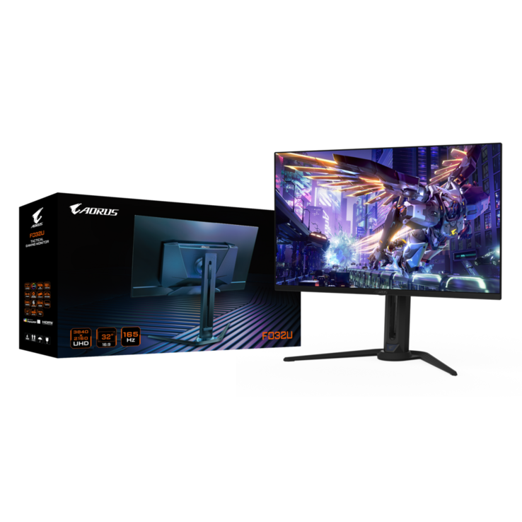 Gigabyte AORUS FO32U presents new gaming monitor with curious QD-OLED panel