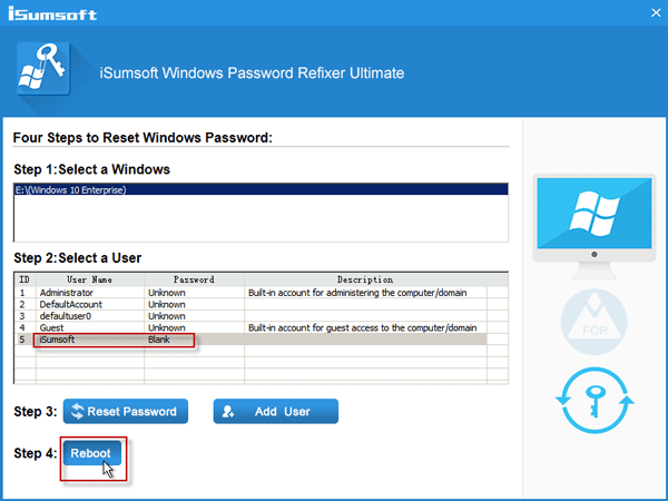 Reset Lenovo ThinkPad Tablet Forgotten Windows 8/10 Password