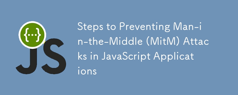 Steps to Preventing Man-in-the-Middle (MitM) Attacks in JavaScript Applications