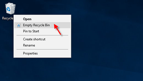 How to Empty Recycle Bin on Windows 10 PC