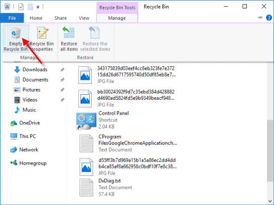 How to Empty Recycle Bin on Windows 10 PC