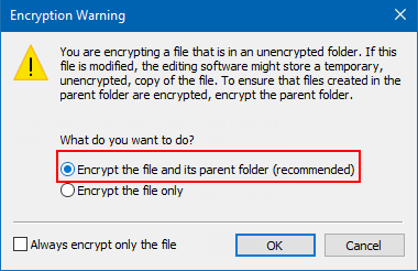 How to Encrypt and Decrypt Files and Folders in Windows 10