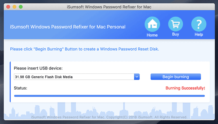 How to Create a Windows 10 Password Reset Disk on Mac