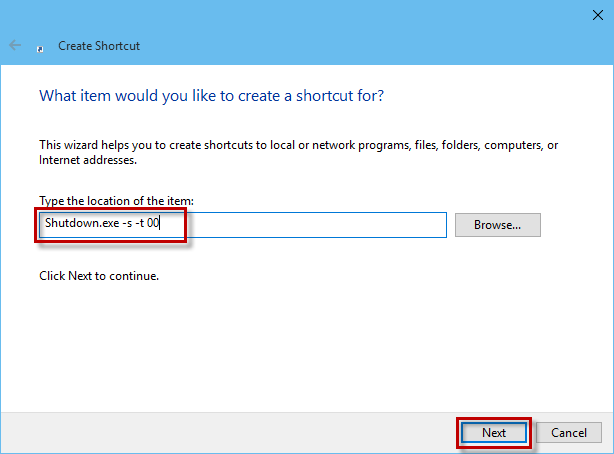 How to Create Shutdown, Restart Shortcut on Windows 10 Desktop