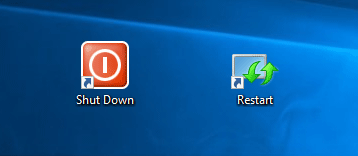 How to Create Shutdown, Restart Shortcut on Windows 10 Desktop