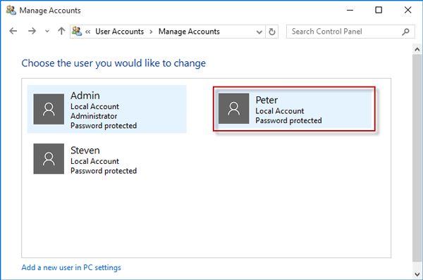 How to Change Another User\'s Password in Windows 10