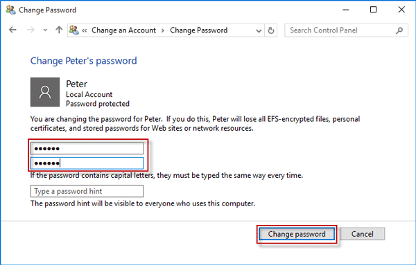 How to Change Another User\'s Password in Windows 10