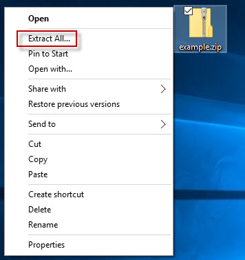 How to Zip and Unzip Files in Windows 10 without WinZip Software