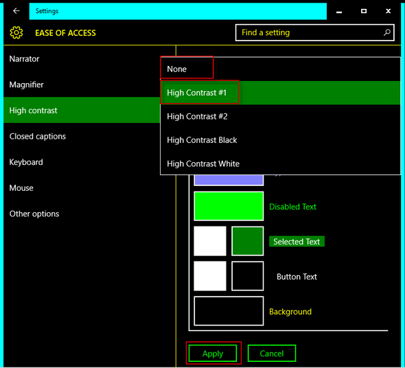3 Ways to Turn off High Contrast on Windows 10