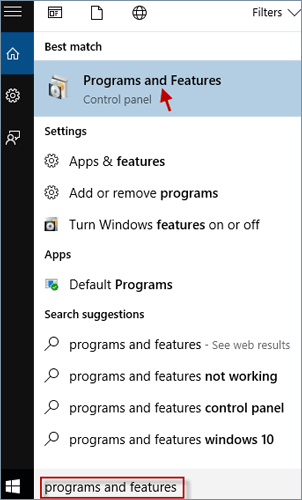 6 Methods to Open Programs and Features in Windows 10