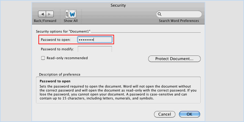 3 Tips to Password Protect a Word Document File in Windows 10/Mac