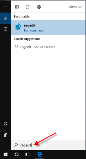 Windows 10 で <img src=