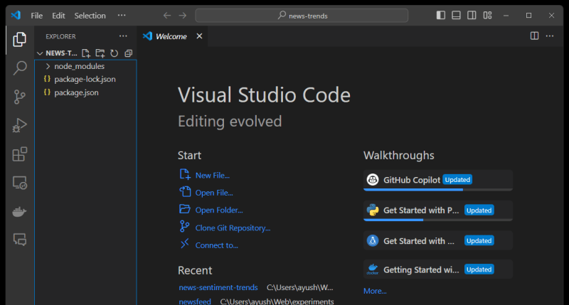 Building a Trend Analysis Tool with the FeedRika API - Part I - Setup