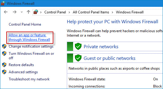 How to Block a Program from Accessing the Internet in Windows 10