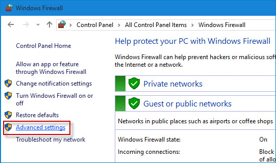 How to Block a Program from Accessing the Internet in Windows 10