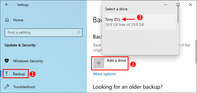 How to Turn on File History on Windows 10 to Back up Data