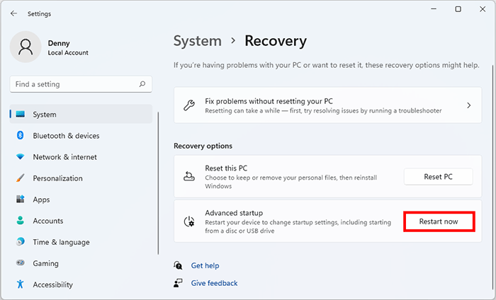 6 Ways to Boot into Recovery Mode in Windows 11