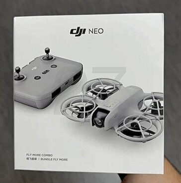 DJI Neo: Retail packaging images confirm specs for new pocket-sized and lightweight drone