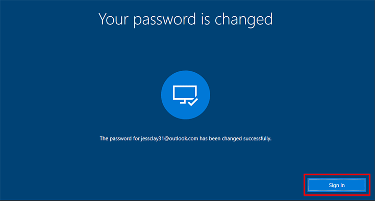 3 Options to Reset Microsoft Account Password on Windows 10