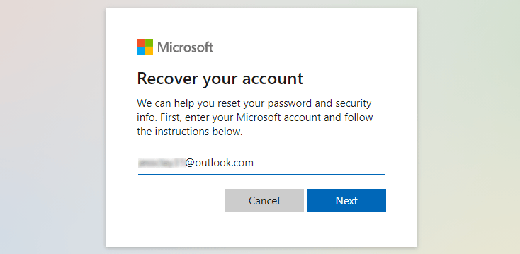 3 Options to Reset Microsoft Account Password on Windows 10