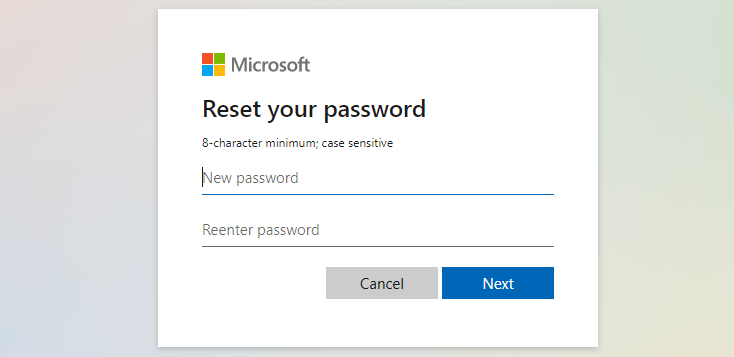 3 Options to Reset Microsoft Account Password on Windows 10