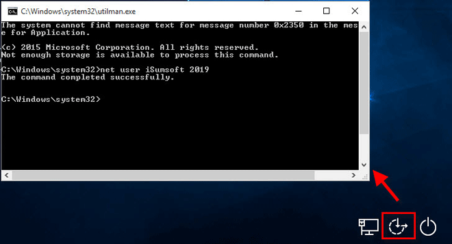 Reset Windows 10 Local Admin Password with Command Prompt