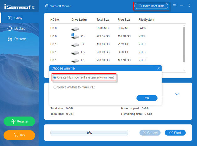 How to Create a WinPE Bootable USB Disk for Windows 10