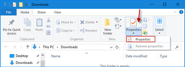 How to Change Default Download Location of Microsoft Edge in Windows 10