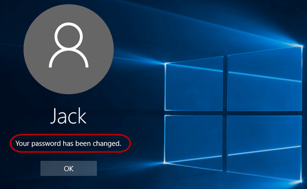 Windows 10: Your Password Has Expired and Must Be Changed