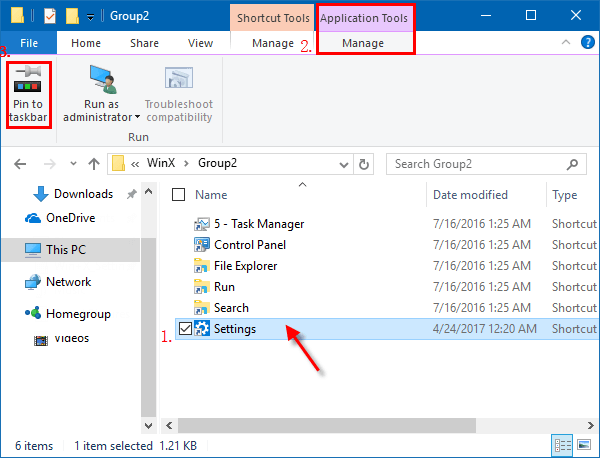 How to Pin to Taskbar and Unpin from Taskbar in Windows 10