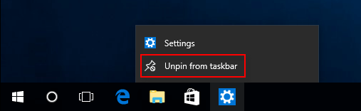 How to Pin to Taskbar and Unpin from Taskbar in Windows 10