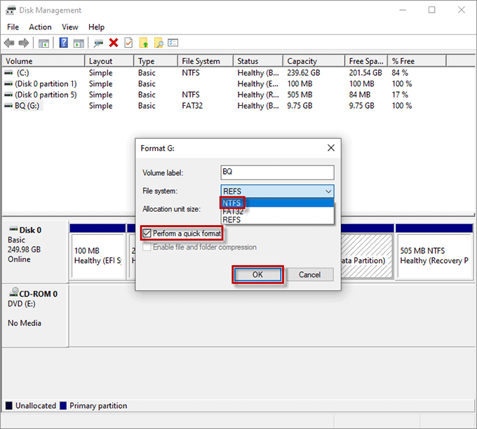 The File is Too Large for Destination File System, How to Fix It