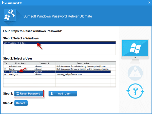 How to Reset Surface Forgotten Password for Windows 8.1