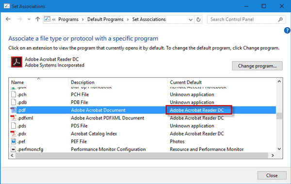 3 Ways to Change or Set Default PDF Viewer in Windows 10