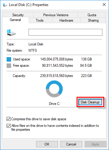 C Drive Is Full for No Reason in Windows 10 – 6 Ways to Fix It