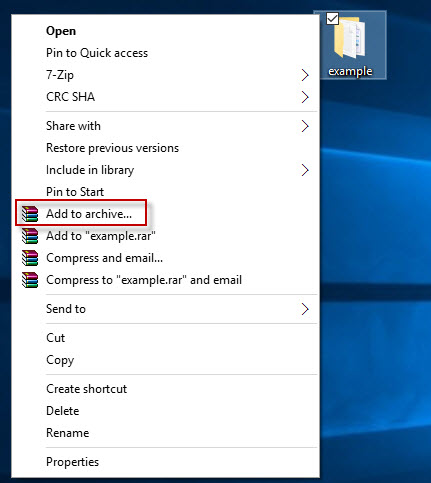 How to Password Protect a ZIP File in Windows 10