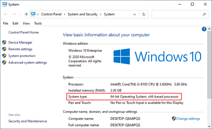 How Do I Know if I Use 32-bit or 64-bit Version of Windows 10