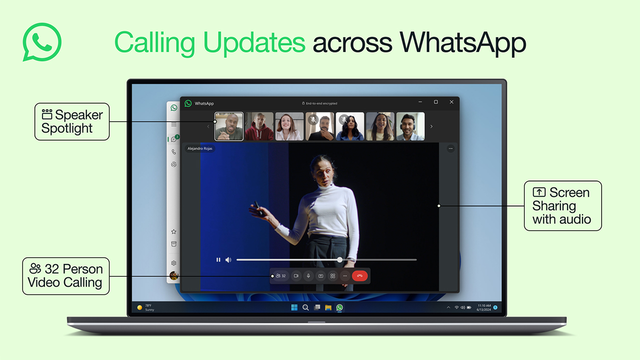 WhatsApp intros enhanced video calling features to strengthen its position against Apple FaceTime and other competitors