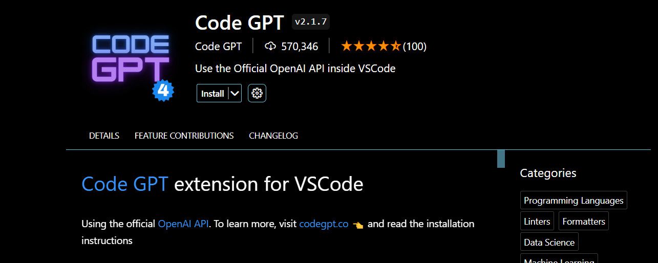 6 Best ChatGPT Extensions for VS Code