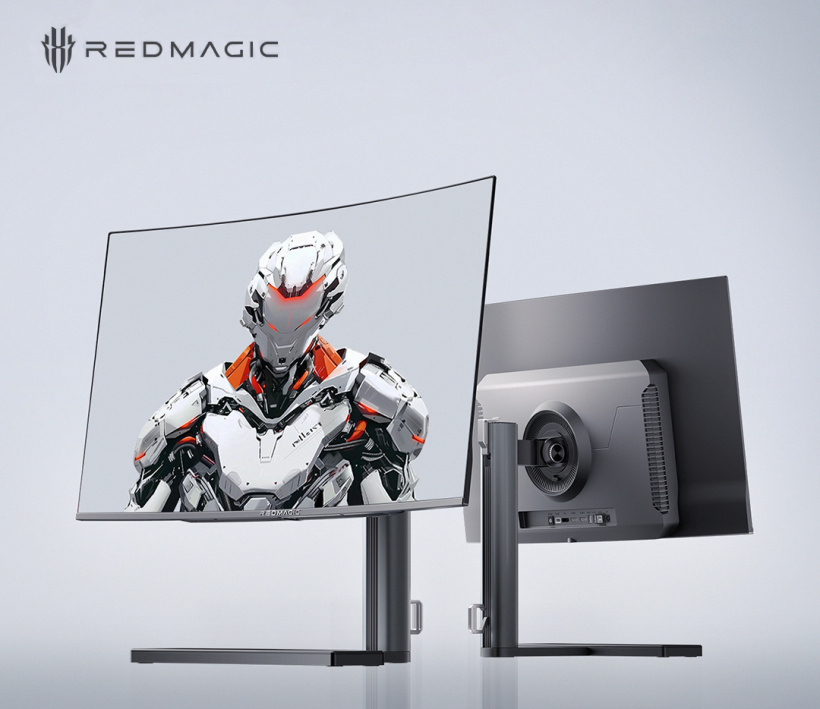 New RedMagic Realm curved gaming monitor unveiled with 32-inch QD-OLED panel and high-end specs