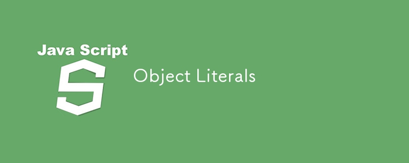 Object Literals