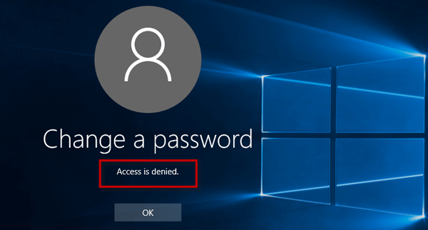 Prevent Users from Changing Their Own Password in Windows 10