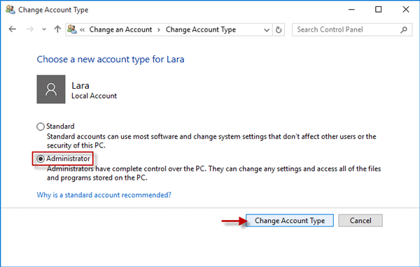 How to Delete An Admin Account in Windows 10 without Password