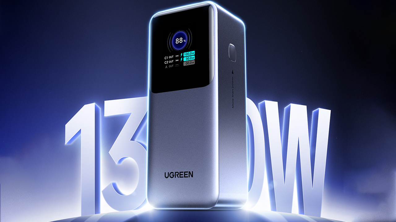 UGREEN launches new high-capacity power bank with 130W fast charging support